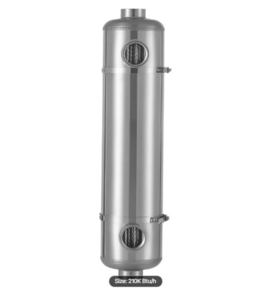 Pool Heat Exchanger,210K BTU Swimming Pool Heater - Image 2