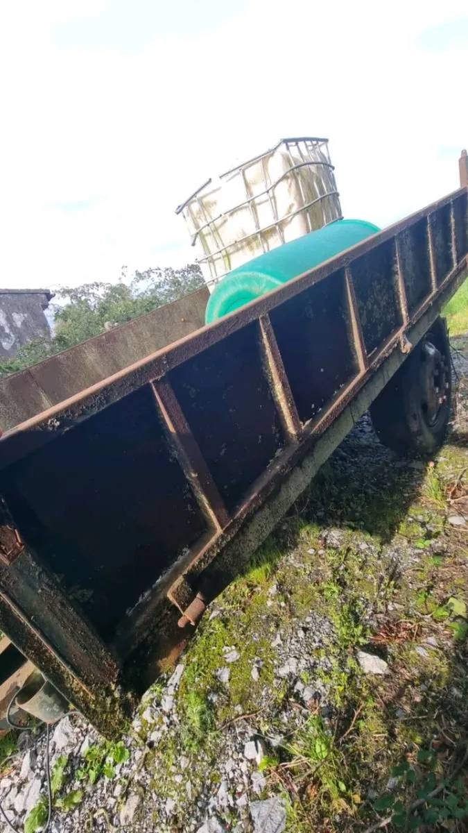 10x6 tipping trailer + car trailer + cow box - Image 2
