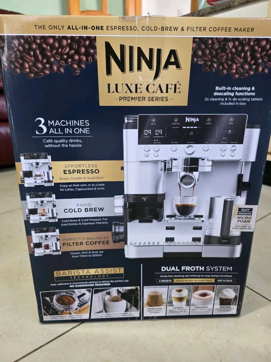 Ninja Luxe Café Premier Series ES601UKBK – 3-in-1 - Image 1