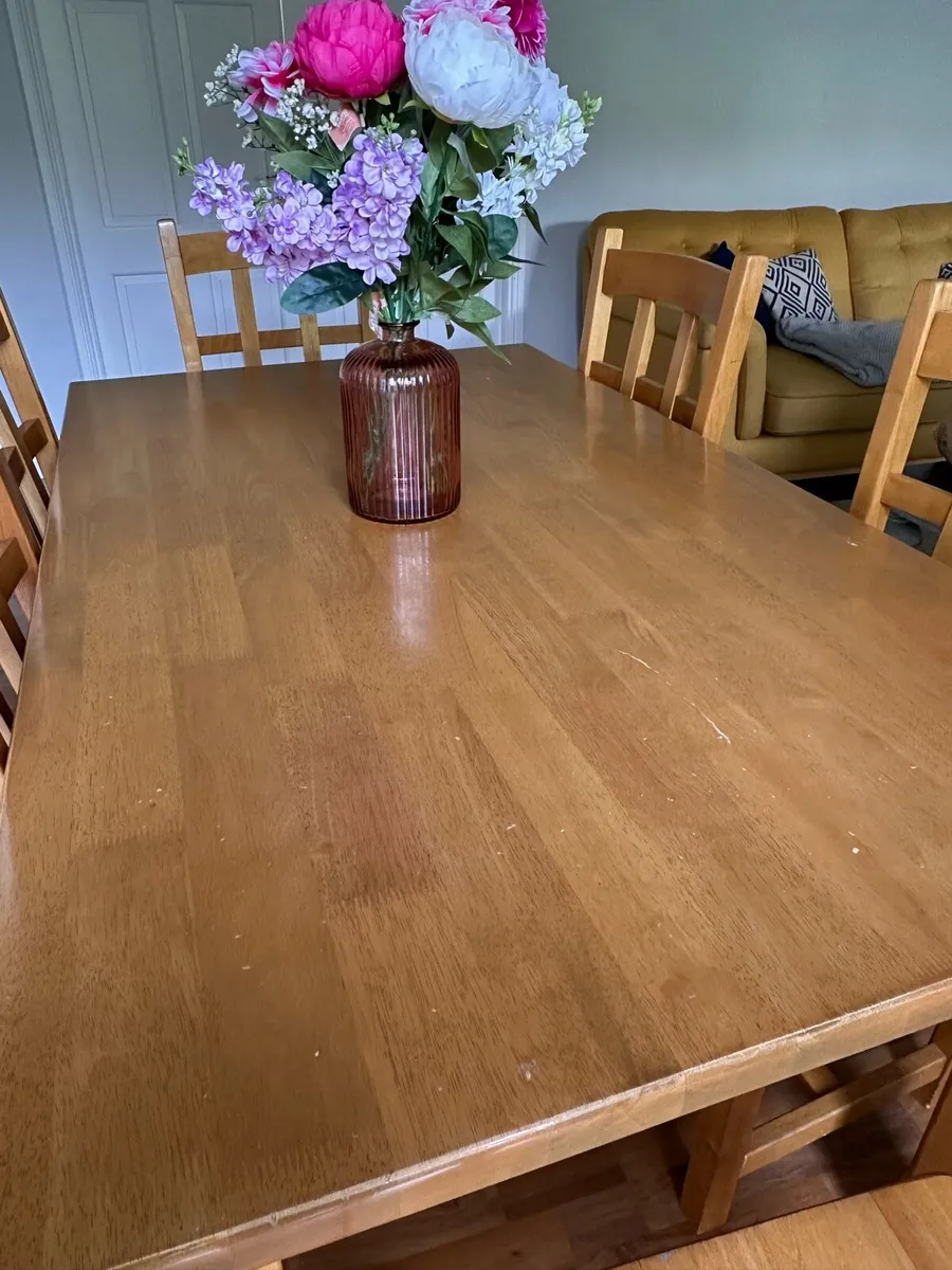 6 chair dining table set - Image 3