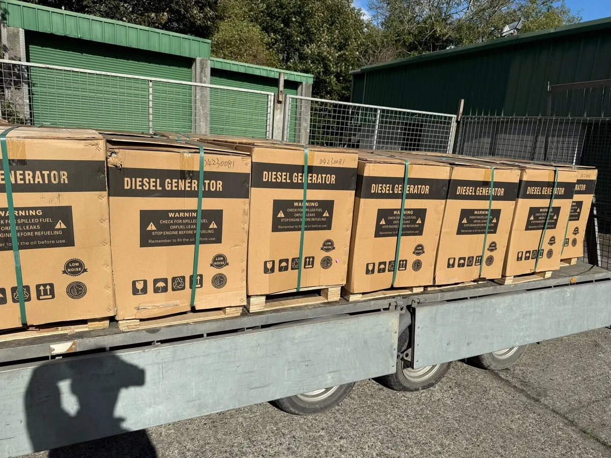 Selection of 13kva silent Diesel Generators - Image 2