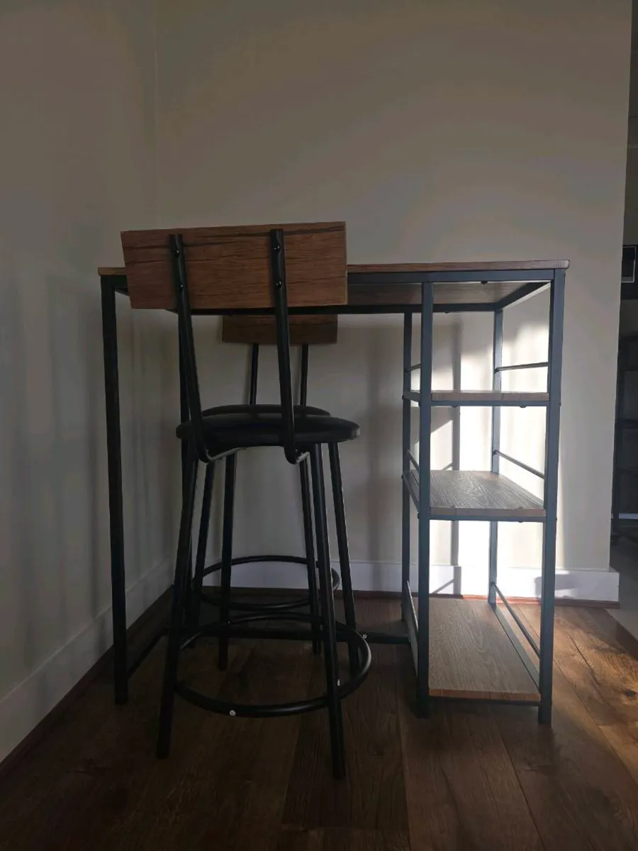 High table 2 stools - Image 2