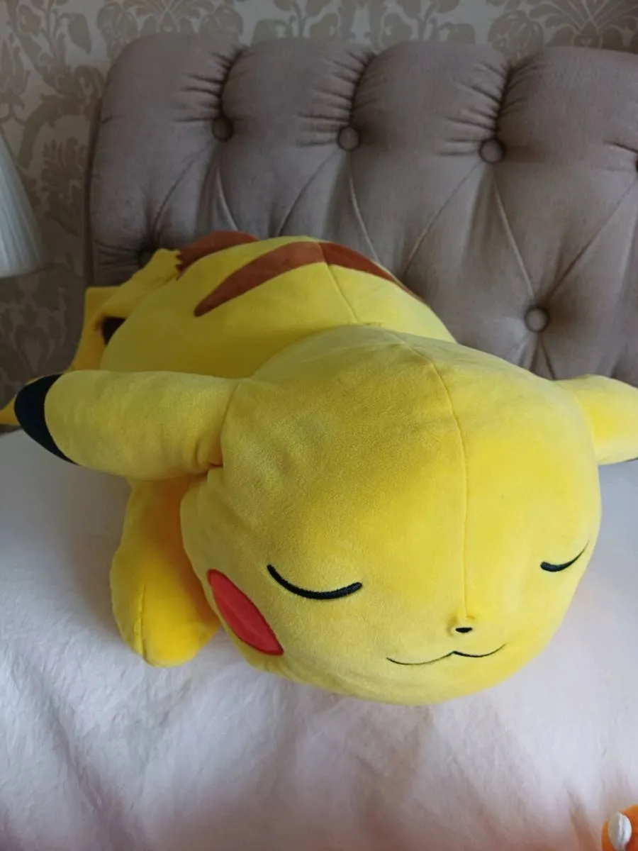 4 pokemon plush toys - Image 4