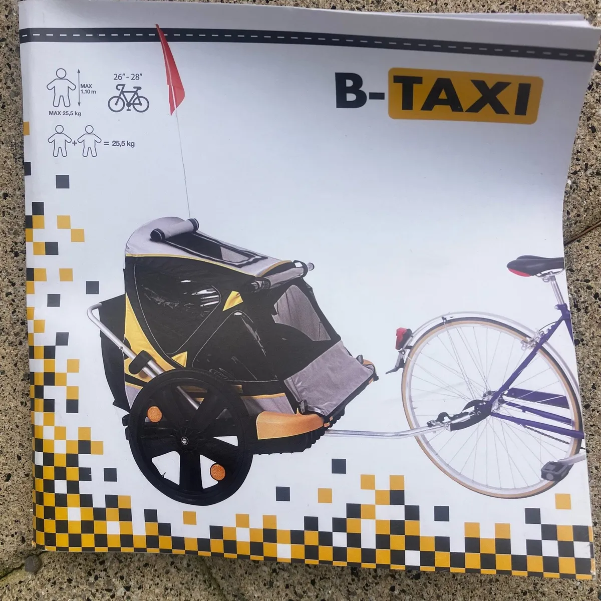 Kids bicycle trailer - Image 2
