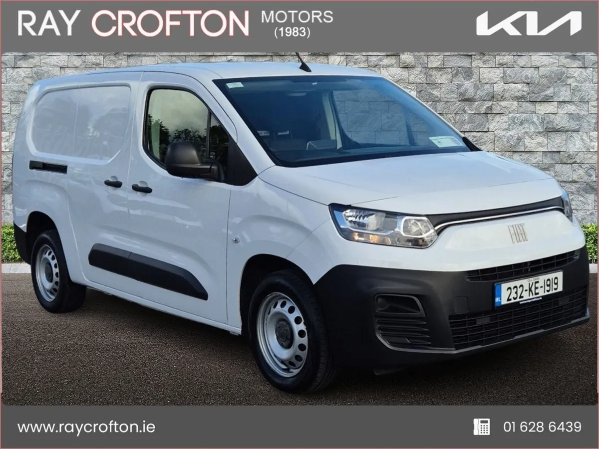 Fiat Doblo DOBLO LWB 1.5 100BHP  1000KG 4DR + VAT - Image 1
