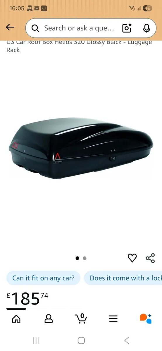 Roof box - Image 1