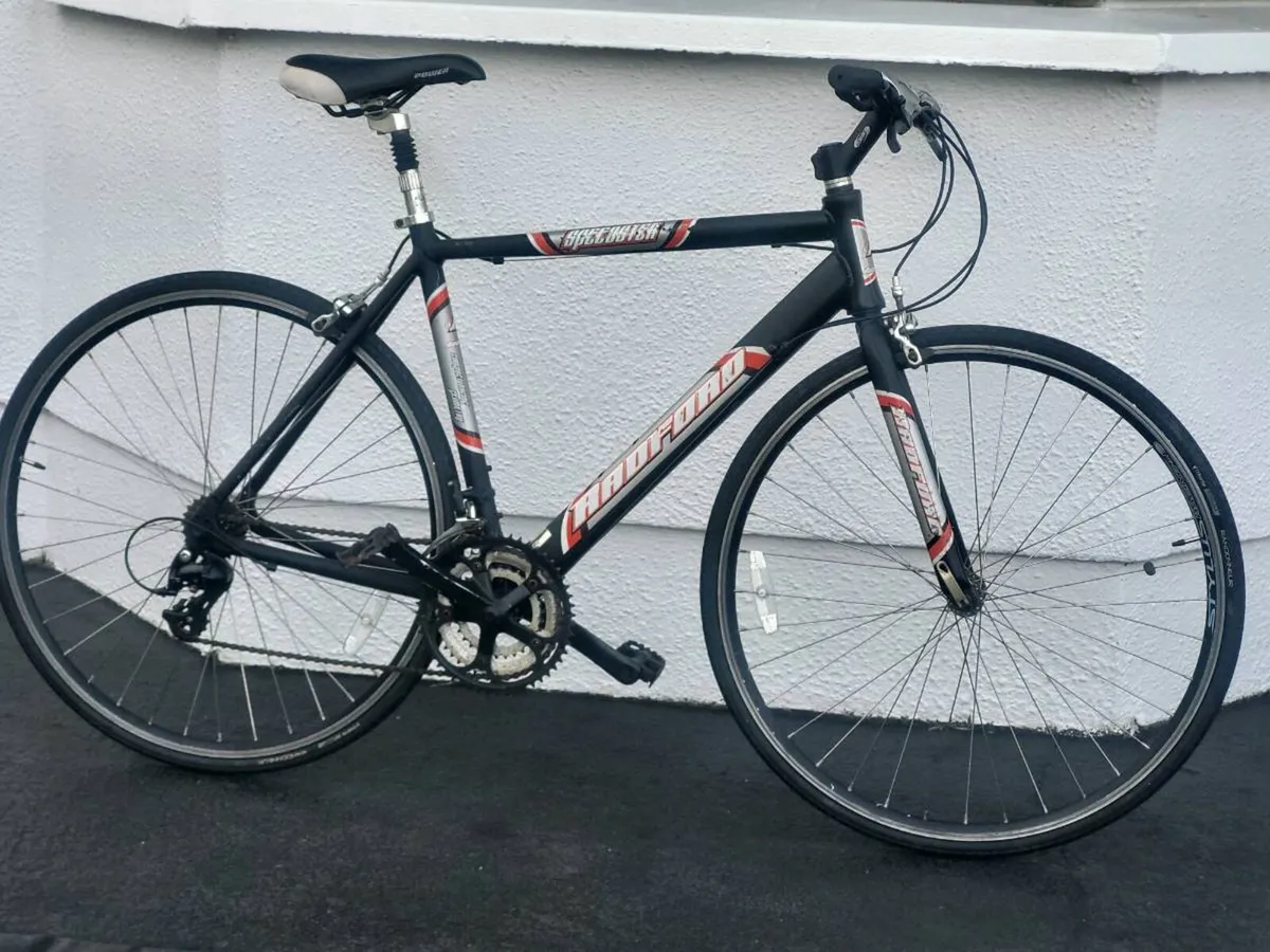 FLATBAR ROAD BIKE  READY TO USE..NO OFFERS - Image 1