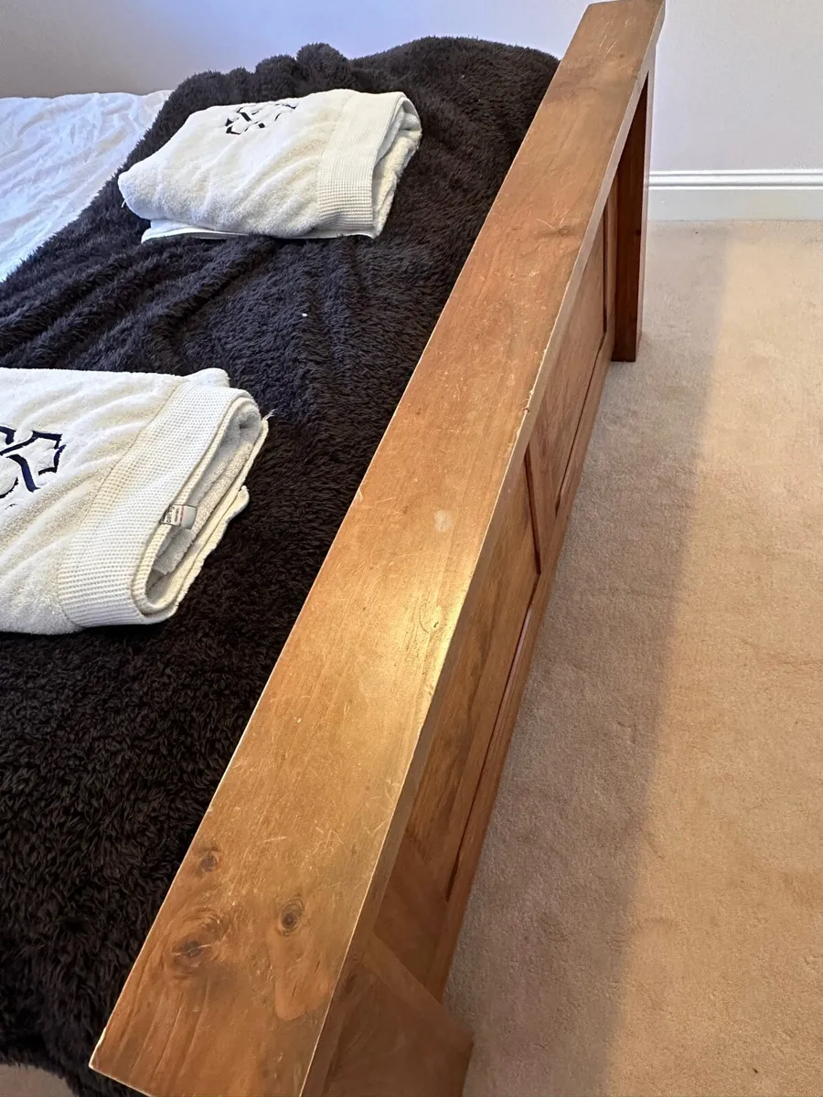 Wooden Double Bed frame - Image 2
