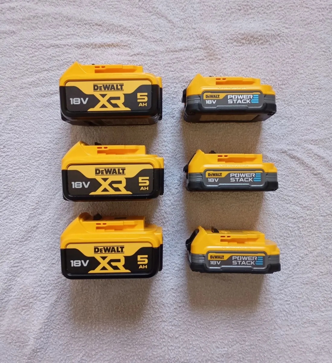 DeWalt Batteries (New) - Image 1