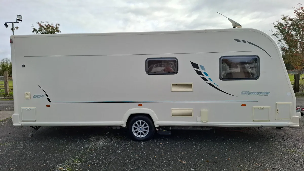 Bailey Olympus 4 berth fixed bed caravan - Image 2