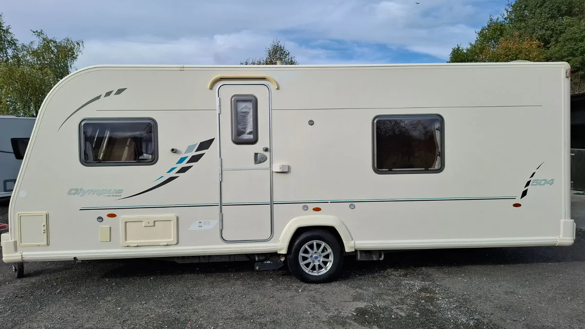 Bailey Olympus 4 berth fixed bed caravan - Image 1