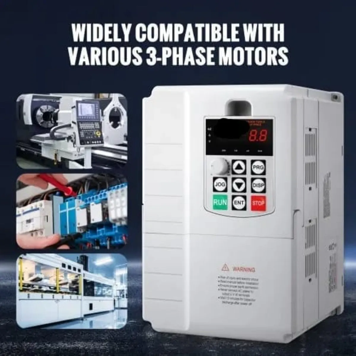 VFD 7.5KW, 34A, 10HP Variable Frequency Drive for - Image 4
