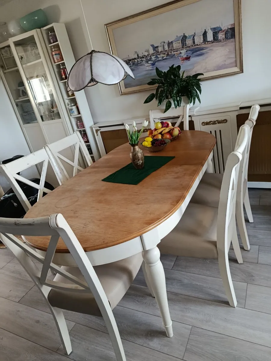 Dinning table with chairs - Image 2