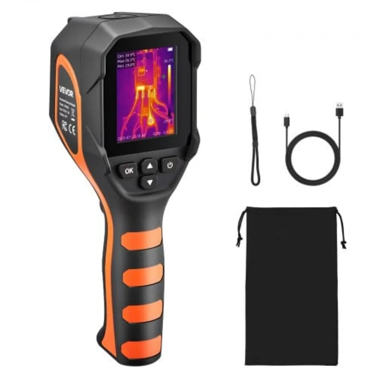 Thermal Camera, 320 x 240 TISR Super Resolution, T - Image 1