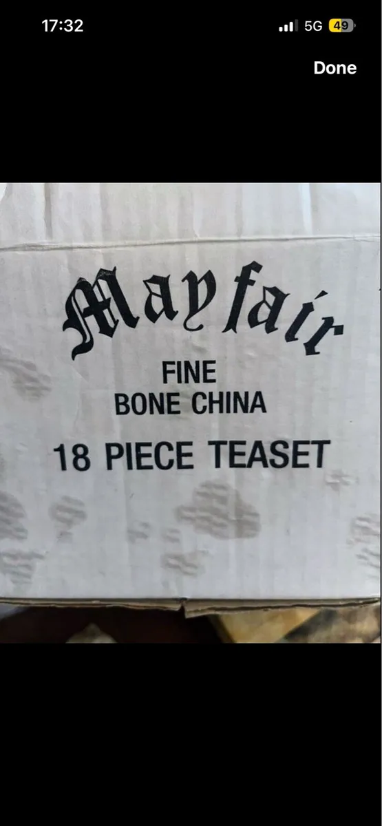 Vintage tea set in original box - Image 3