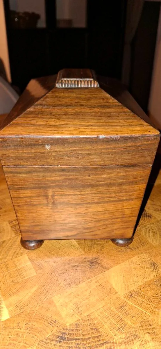 Antique Mahogany Box - Image 3