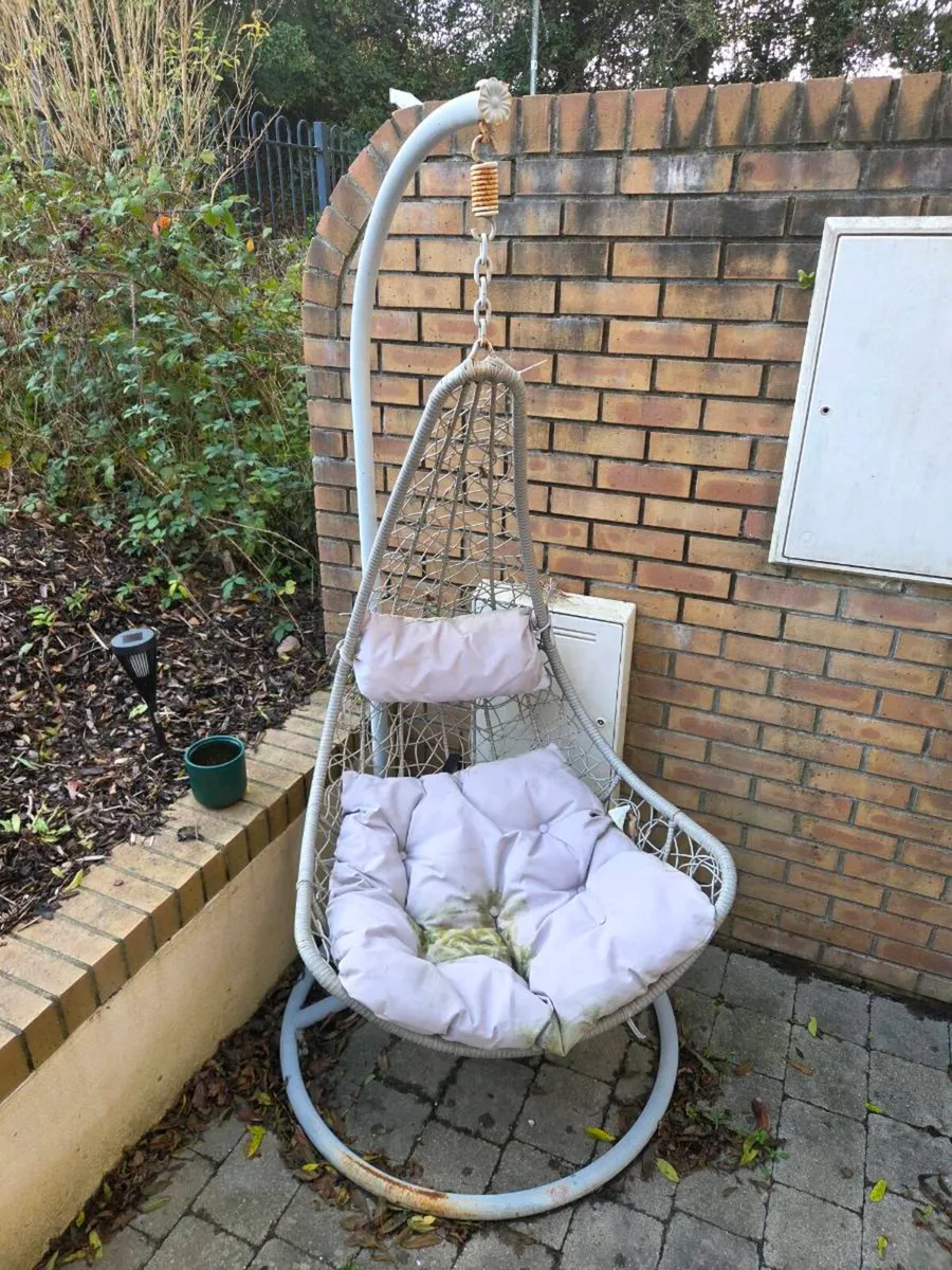 Swinging Egg Chair - Image 1
