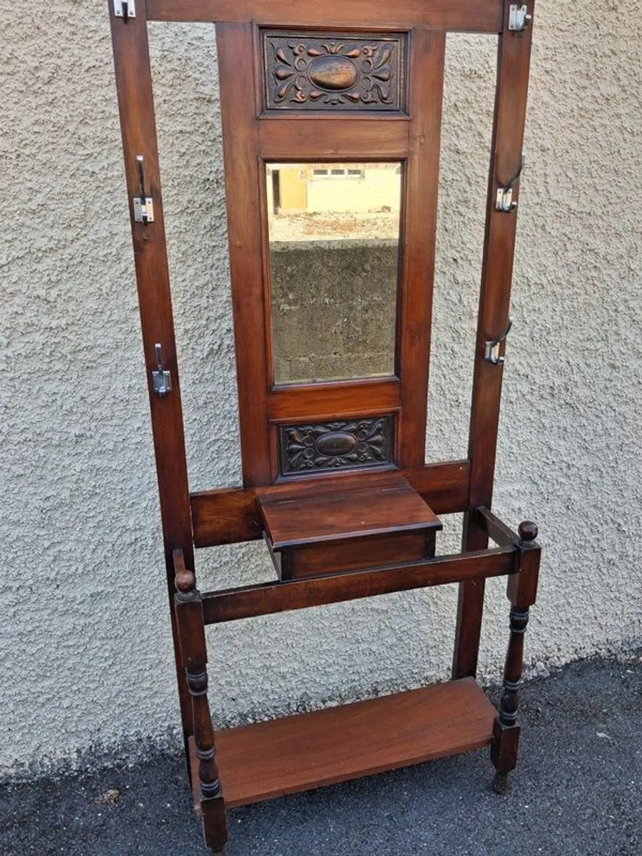Art Nouveau Style Hall stand - Image 2
