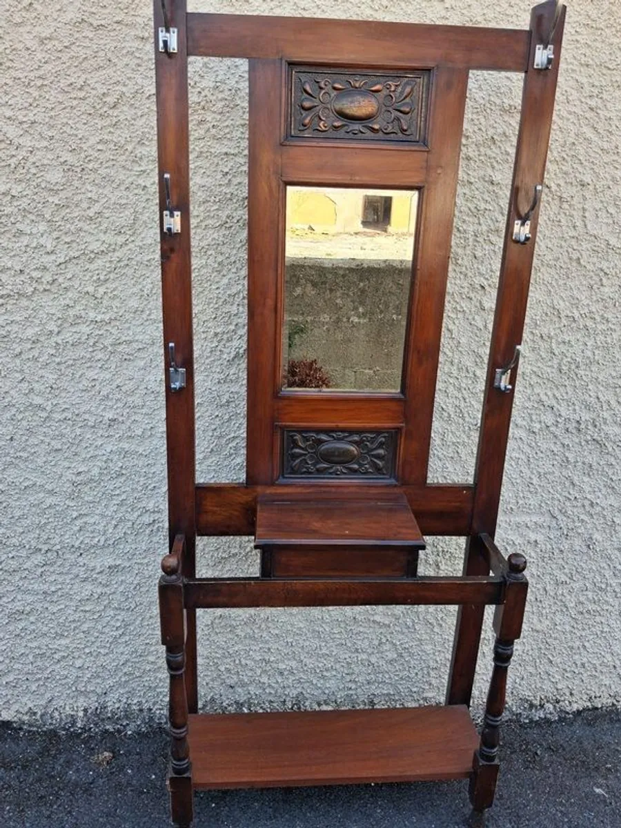 Art Nouveau Style Hall stand - Image 4