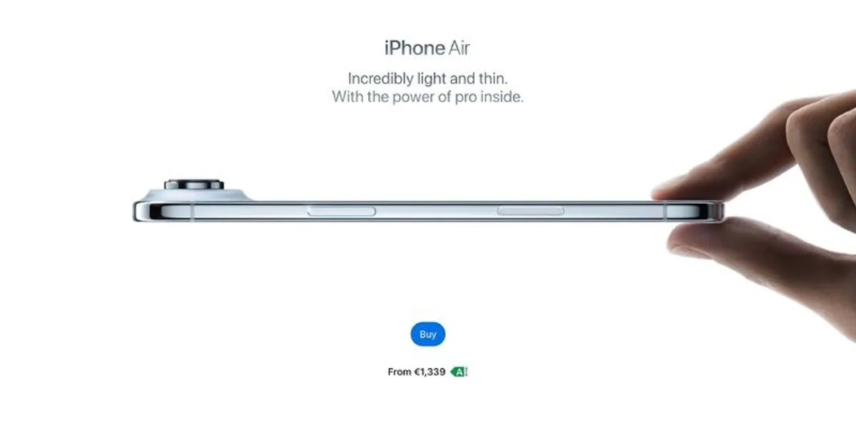 iPhone Air with box and travel battery - Image 4
