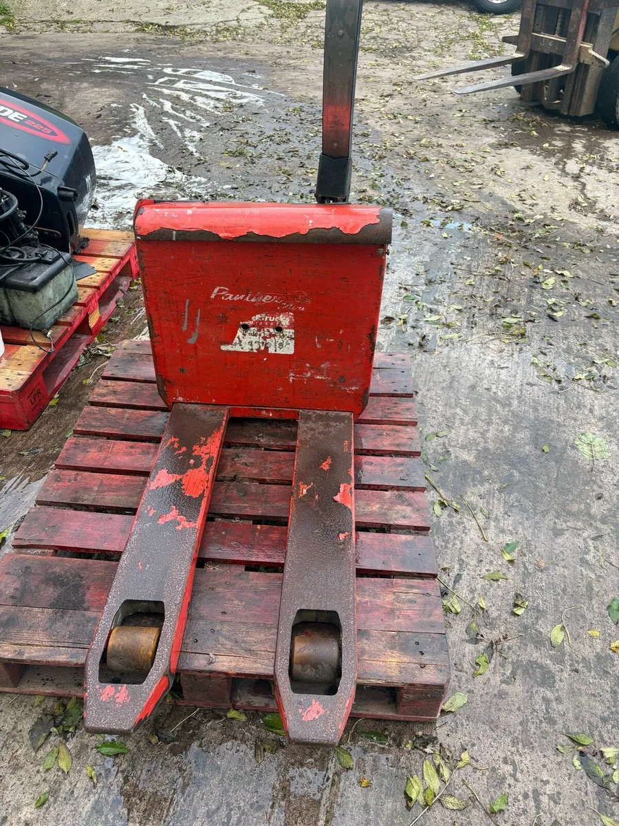 1400kg Pathfinder mini electric pallet truck - Image 3