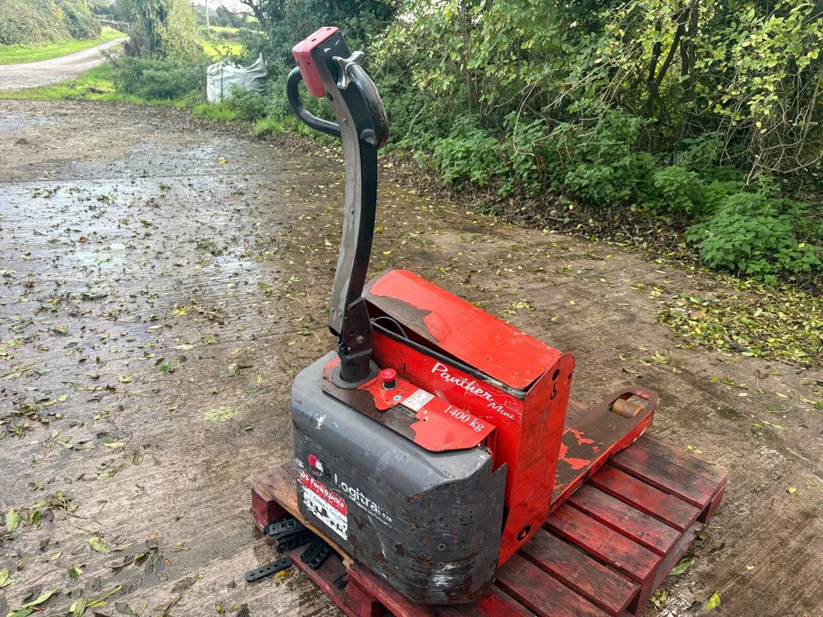 1400kg Pathfinder mini electric pallet truck - Image 1