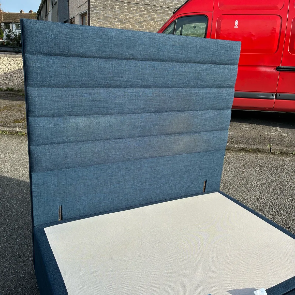 Double bed base & Tall Headboard - Image 4
