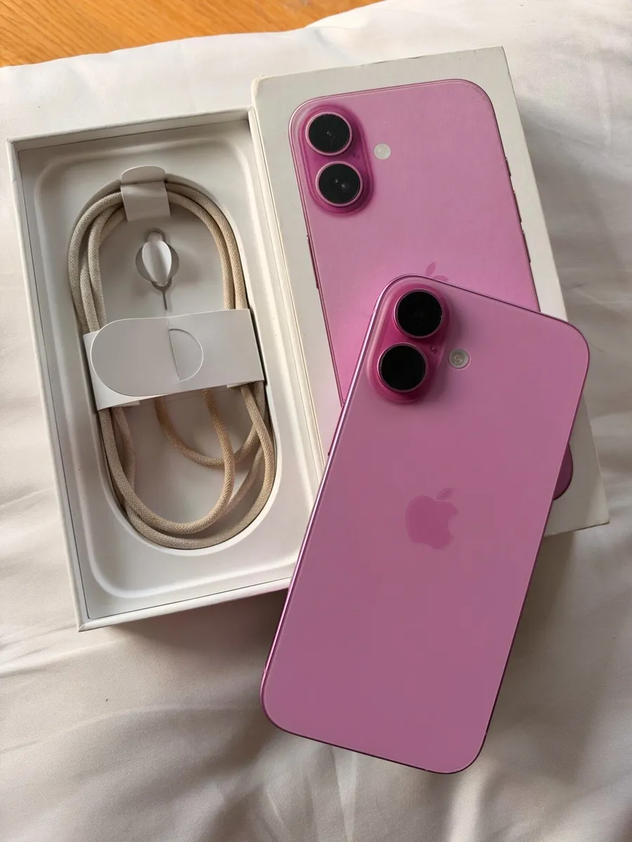 Pink I Phone 16 256GB (unlocked) - Image 2
