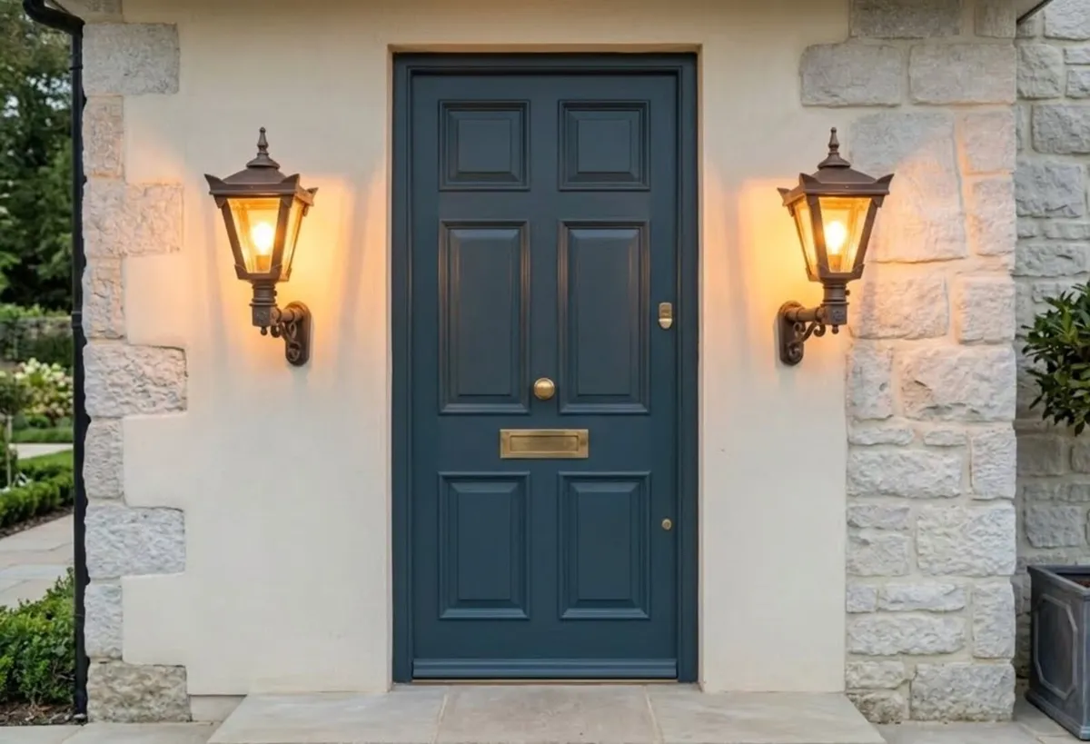 Brand new cast wall lamps - Image 4