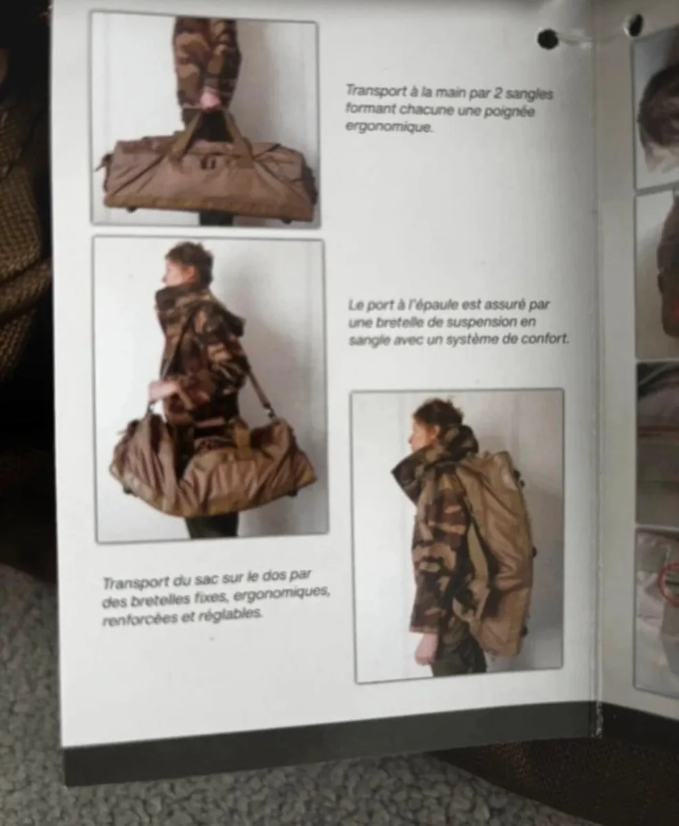 French Army Deployment Bag 80L. New - Image 4
