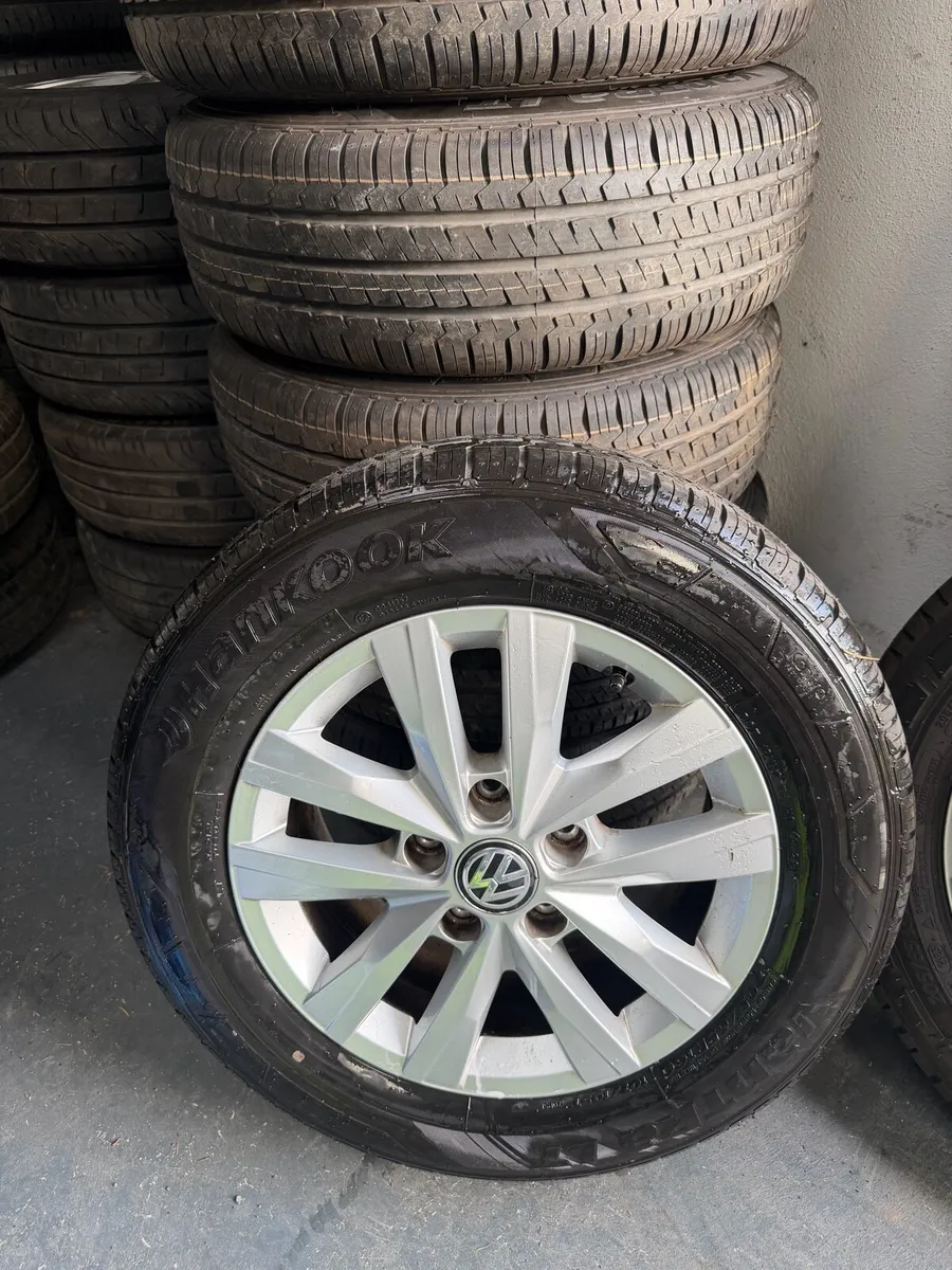 VW Transporter 16 inch alloys - Image 1