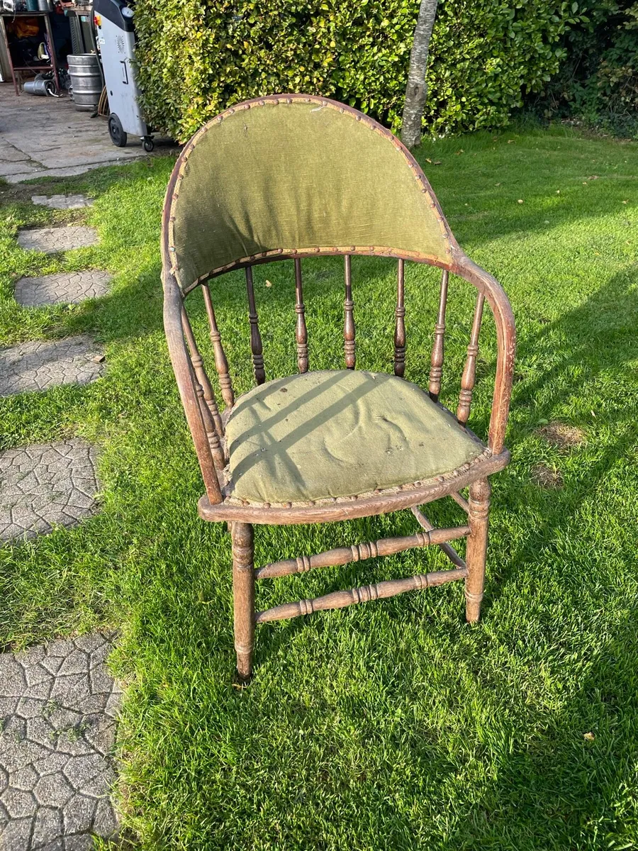 Antique dresser and chair - Image 3