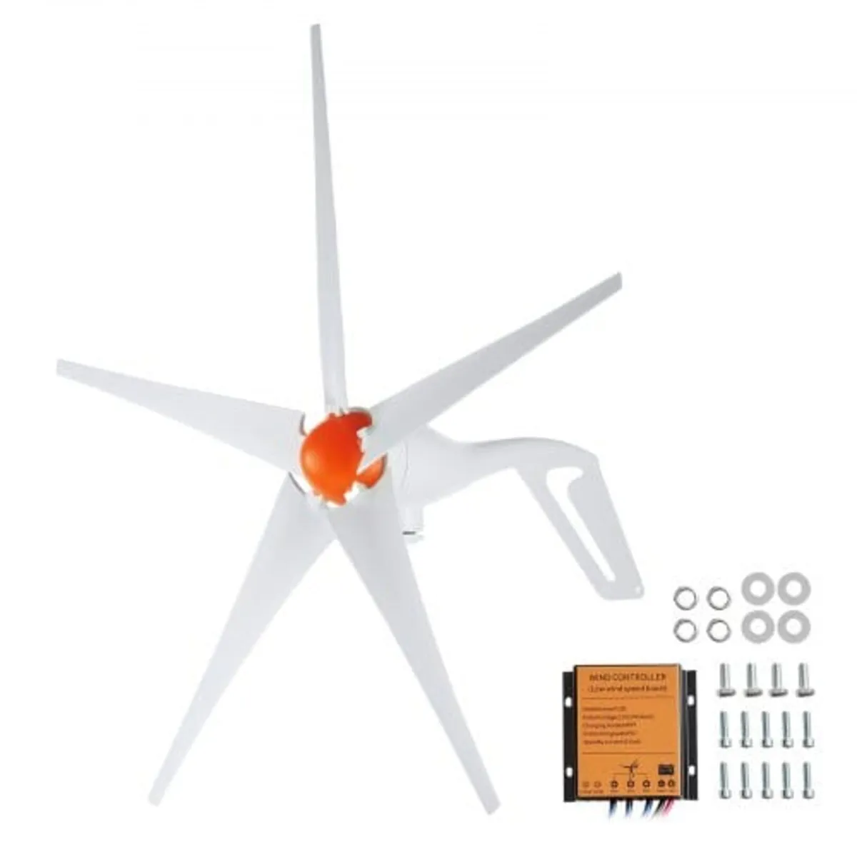500W Wind Turbine Generator, 12V Wind Turbine Kit, - Image 1