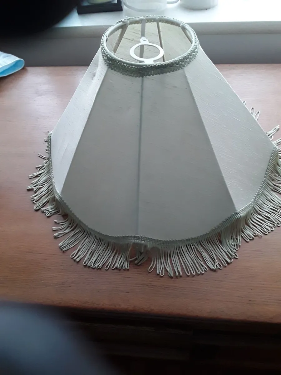 Lovely pastel green shade for  table lamp