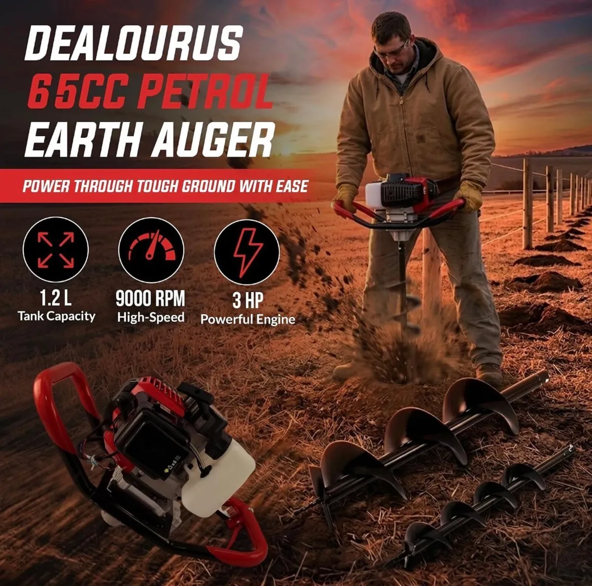 Earth auger - Image 1