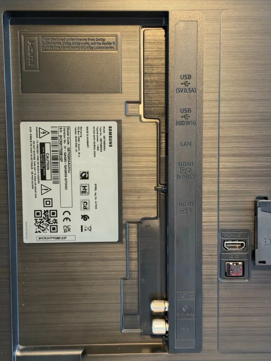 Samsung 75” 4K QLED Smart TV (QE75Q60AAU) - Image 2