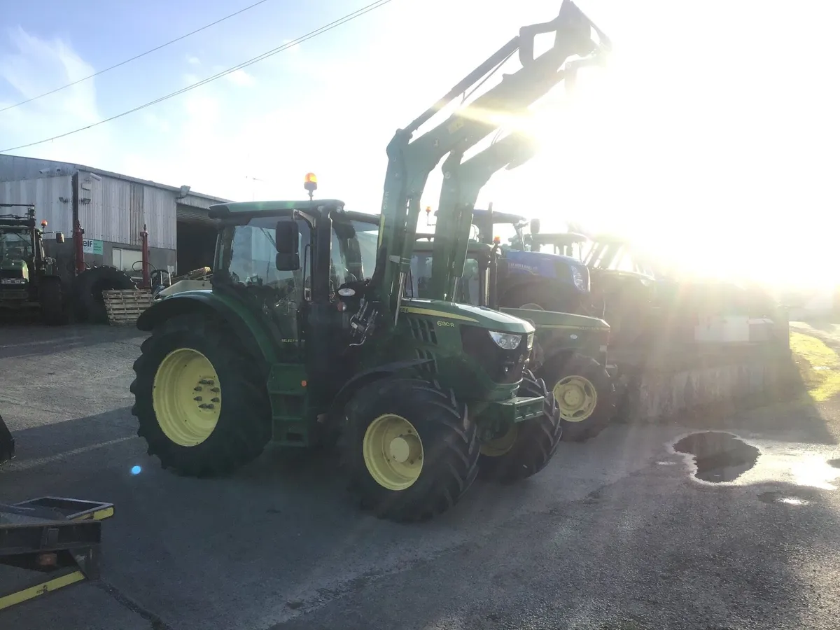 John Deere 6130R With JD 623r Loader - Image 3