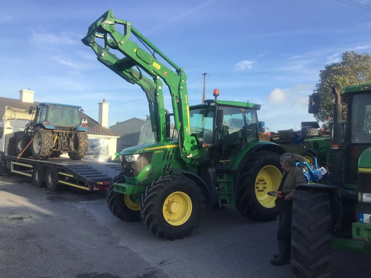 John Deere 6130R With JD 623r Loader - Image 1