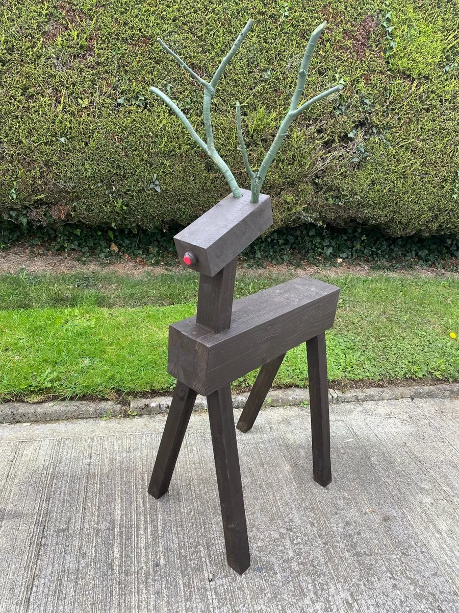 Handmade Christmas Garden decorations