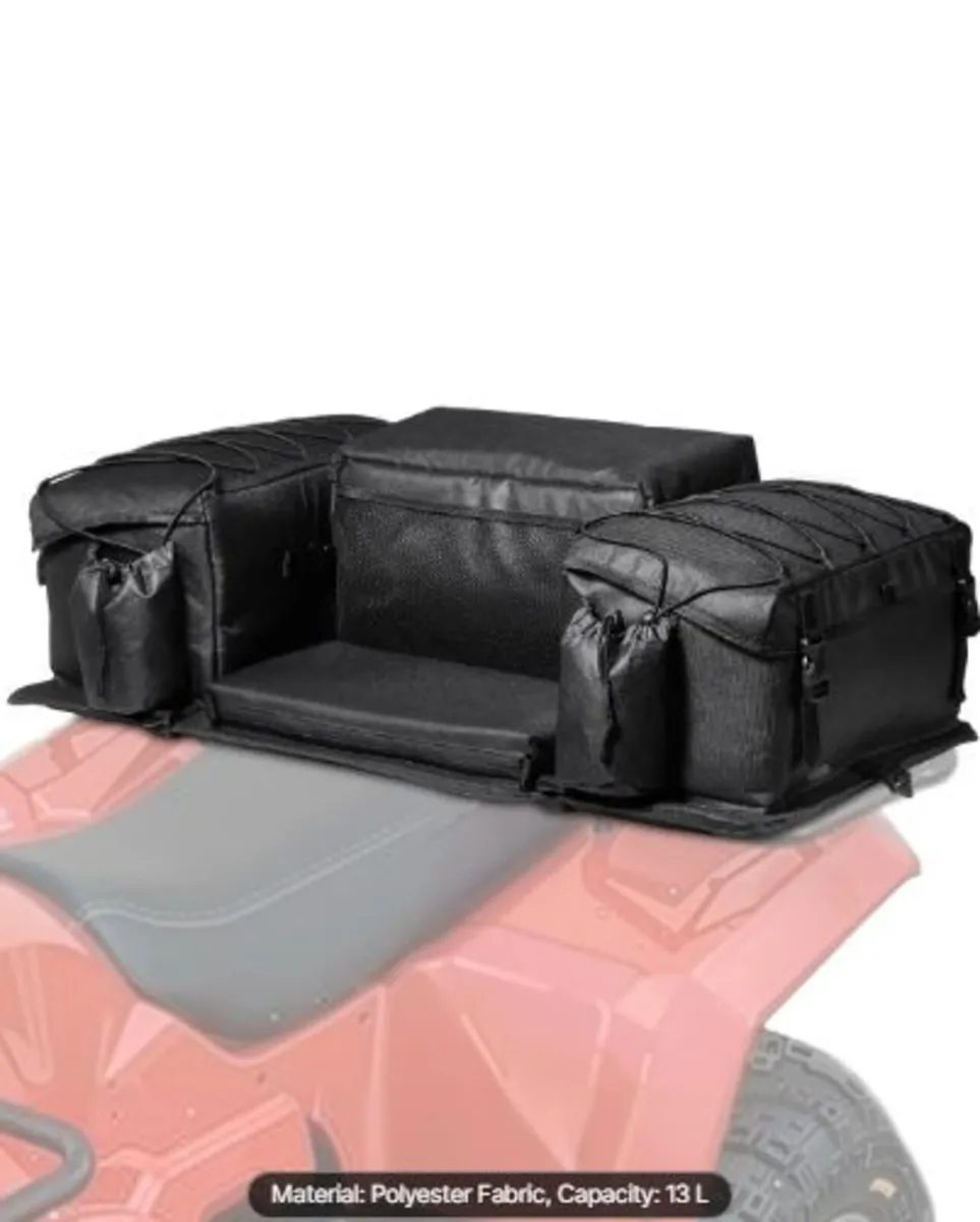 ATV Rear Storage Bag, 50L ATV Rear Cargo Bag - Image 1