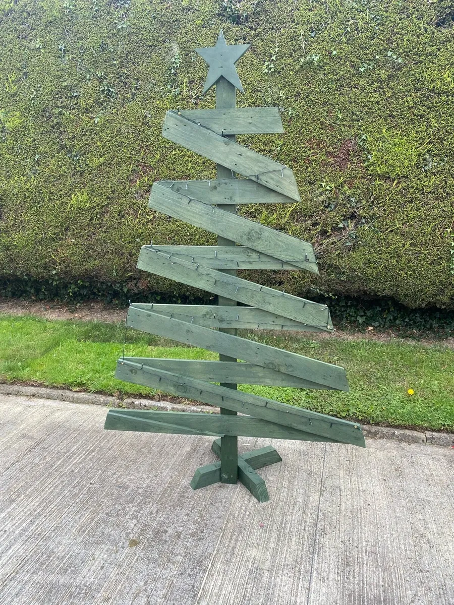 Handmade Christmas Garden Decorations