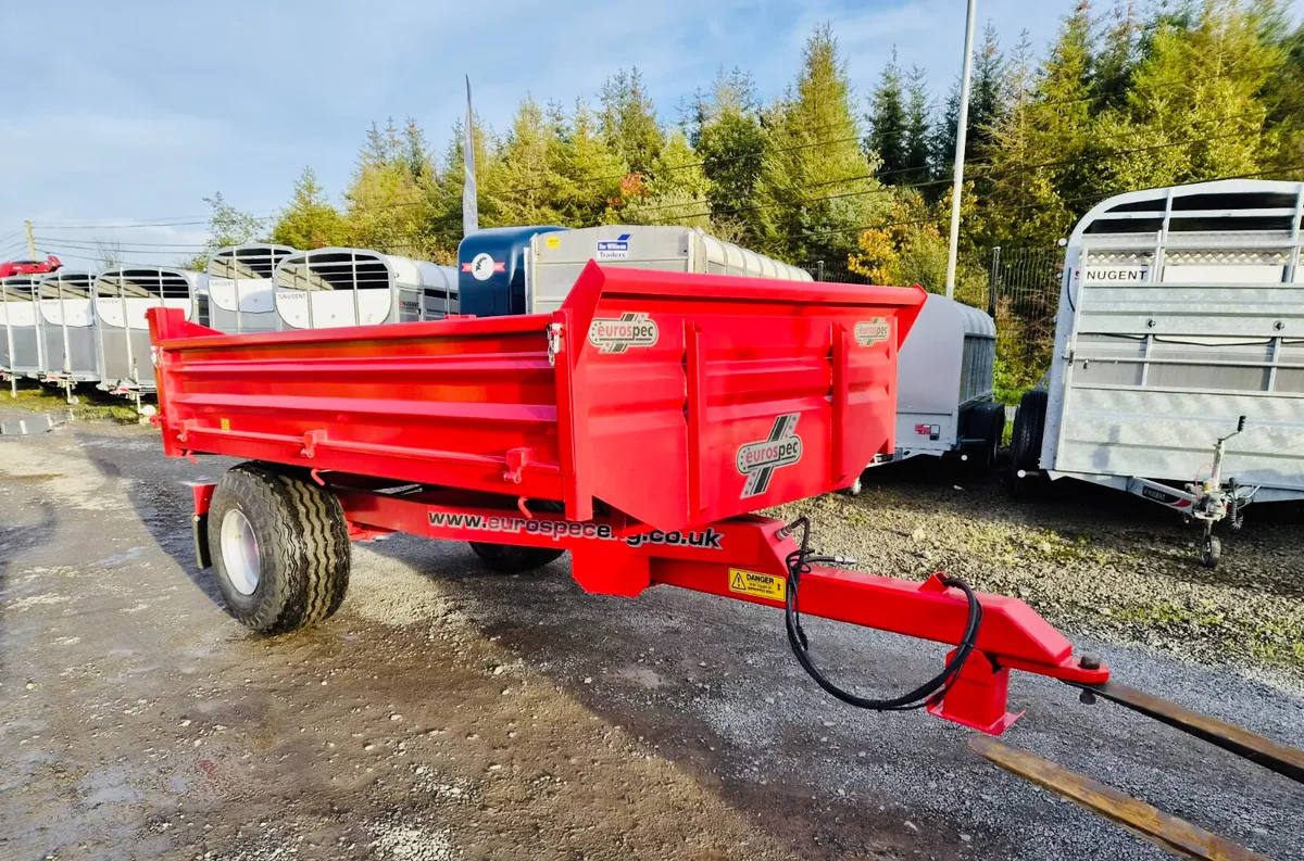 New Eurospec 10x6 Tipping Trailer - Image 3