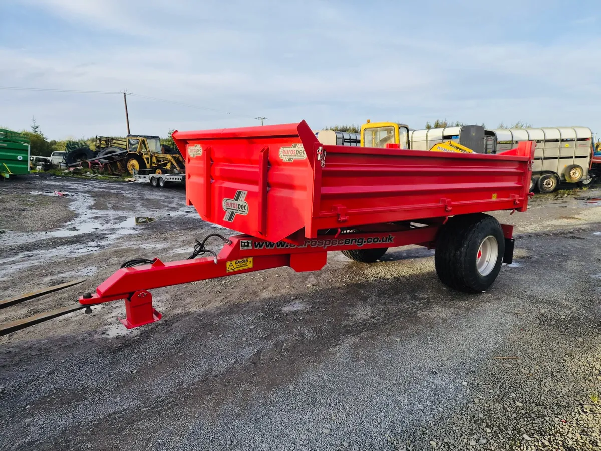 New Eurospec 10x6 Tipping Trailer - Image 2