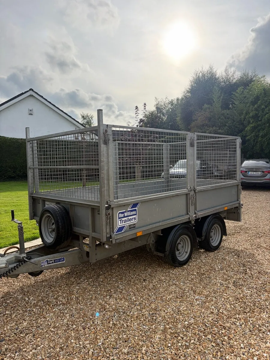 2023 10x5,6 Ifor Williams Dropside C/w high mesh - Image 2