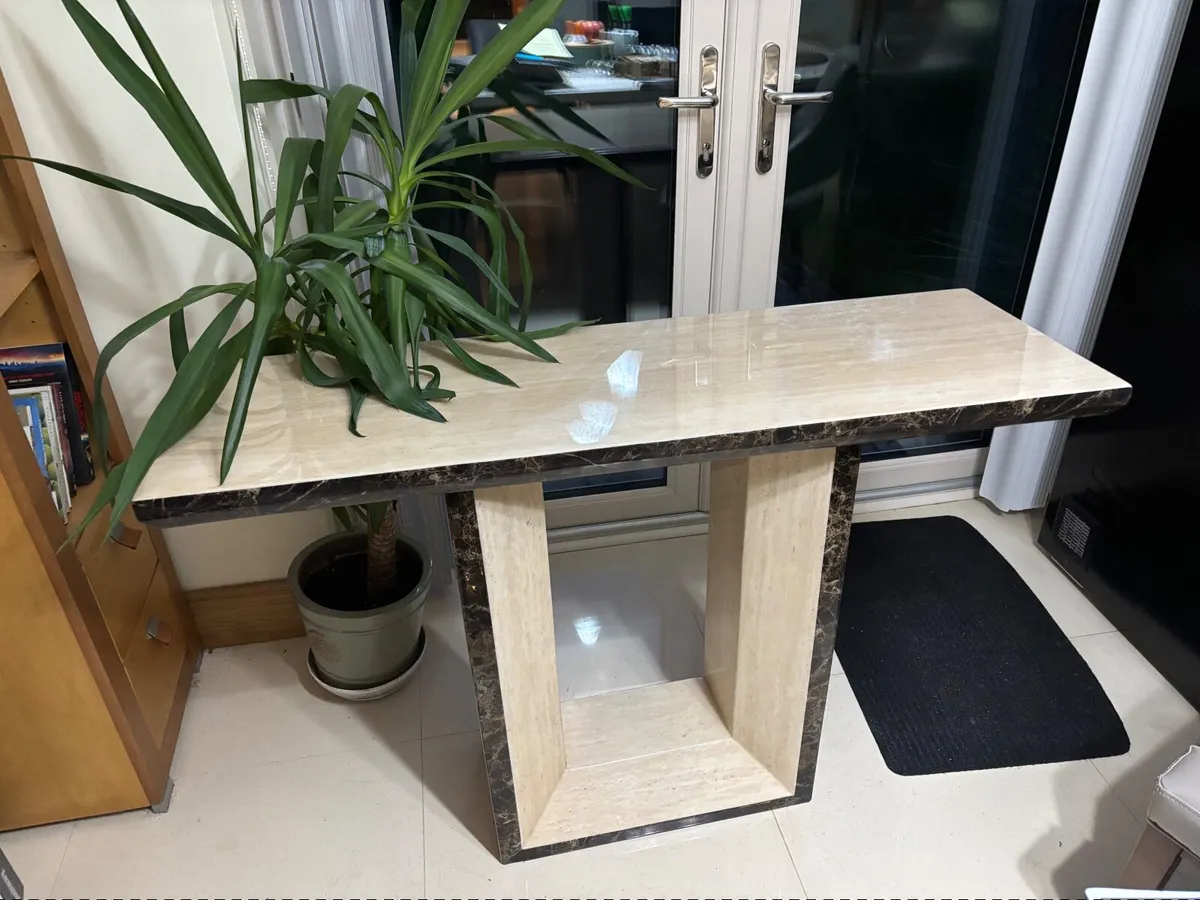 Marble Console Table