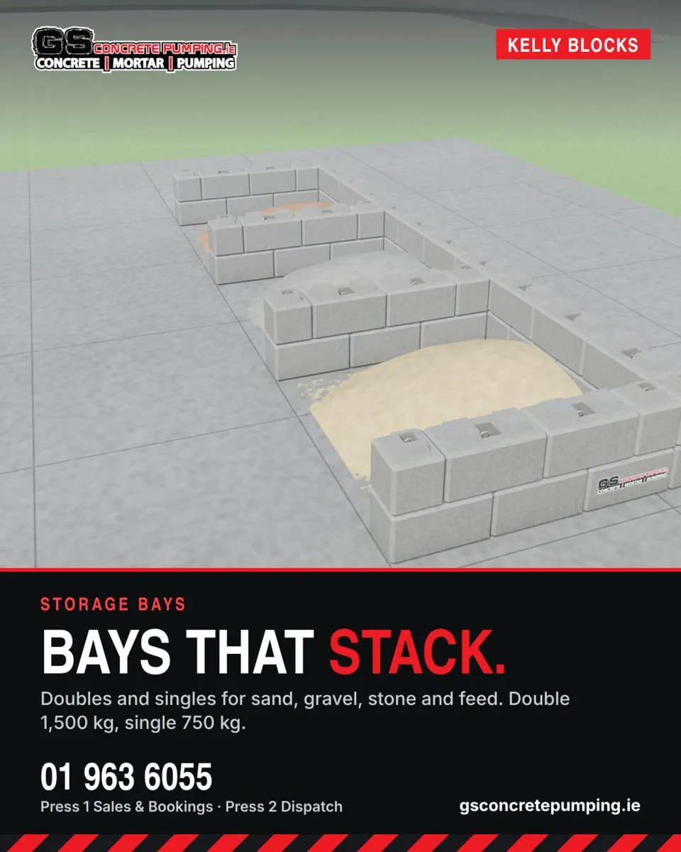 Concrete stair blocks for Kelly double blocks - Image 4