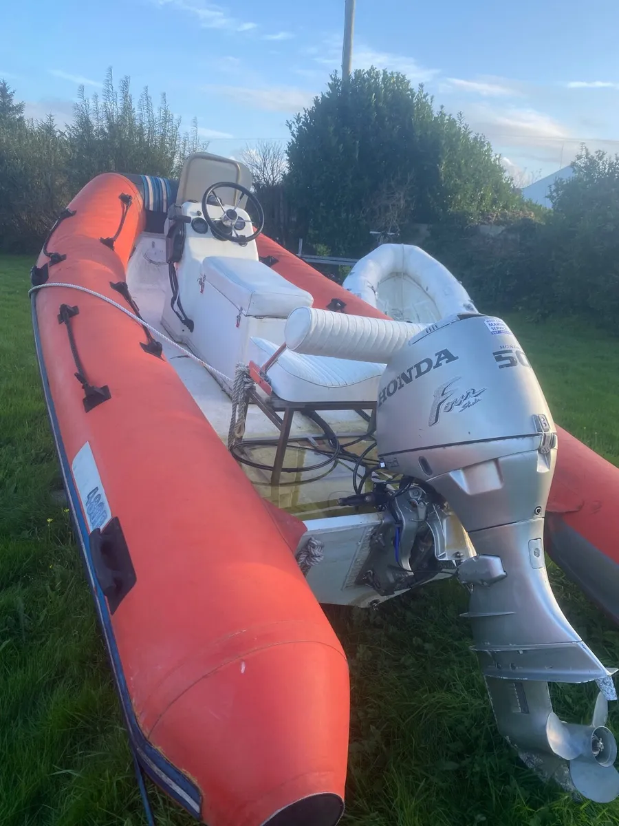 Yamaha rib boat - Image 1