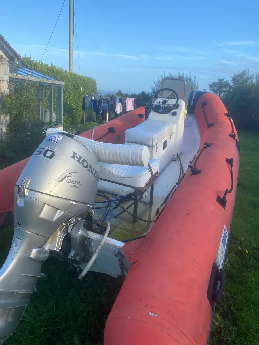 Yamaha rib boat - Image 3