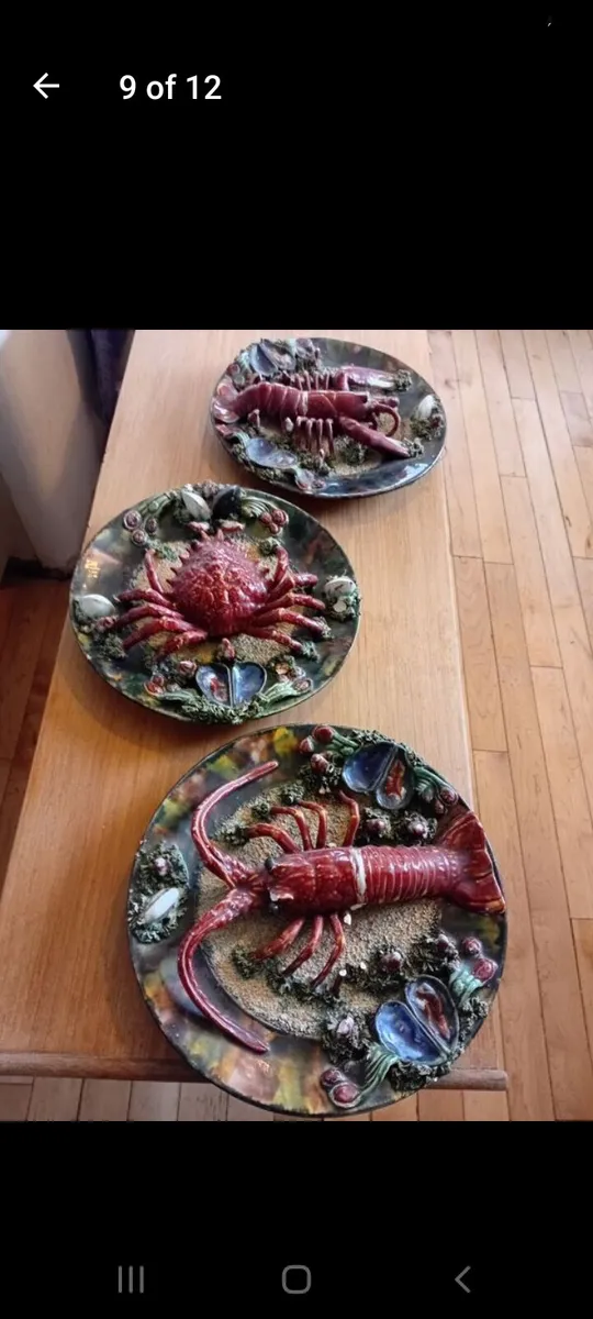 Antique alvaro jose original wall plates - Image 4