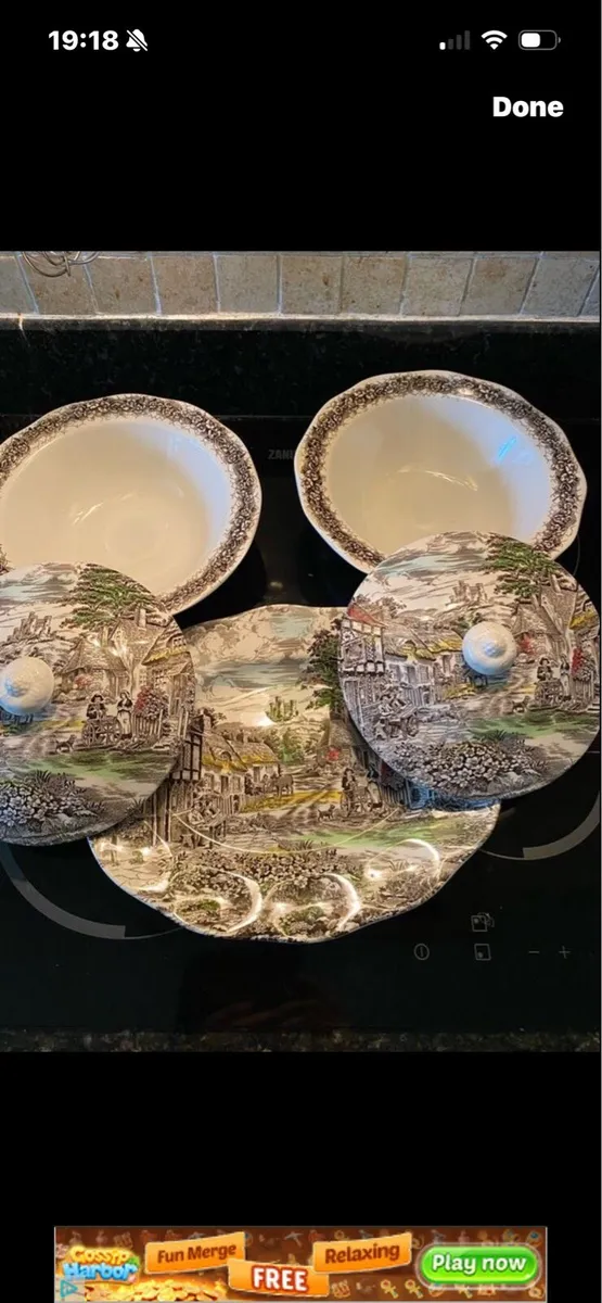 Vintage Enoch Wedgwood-Old English Village - Image 1